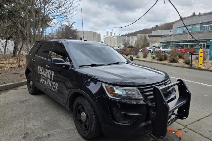 black ssnw patrol vehicle