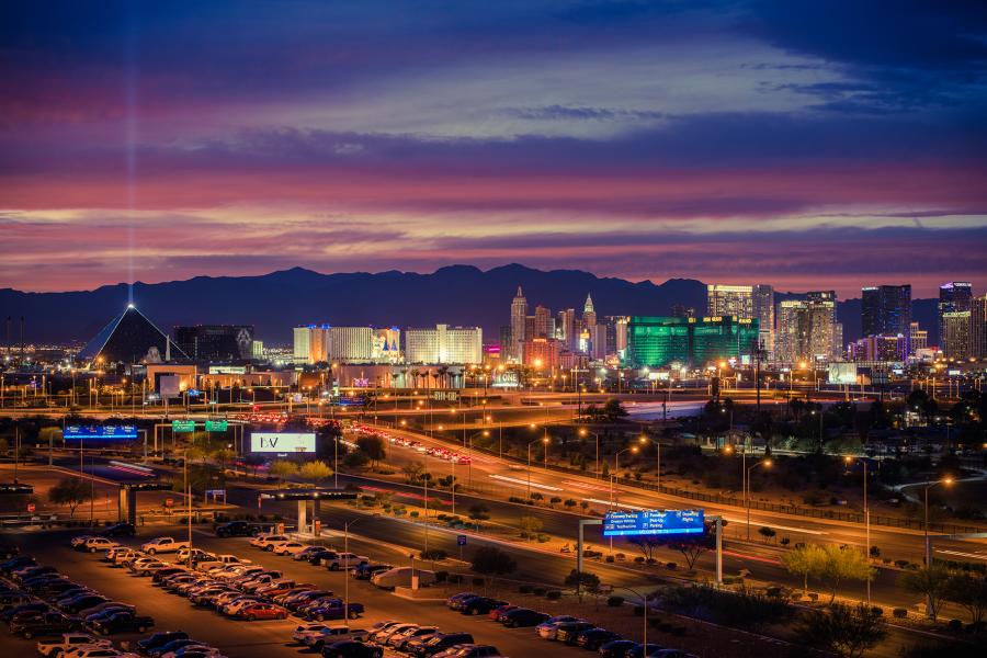 las vegas cityscape