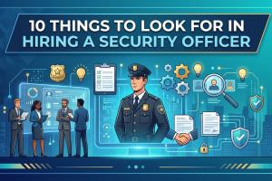10 things to look for in hiring a security officer