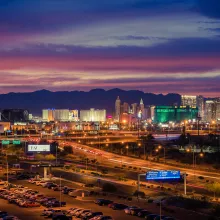 las vegas cityscape