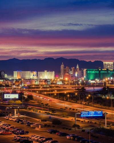 las vegas cityscape