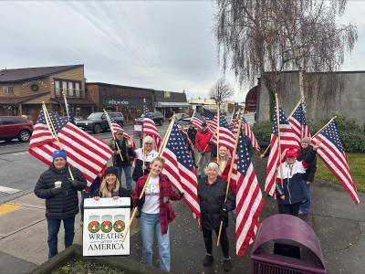 ssnw with us flag for wreaths across america